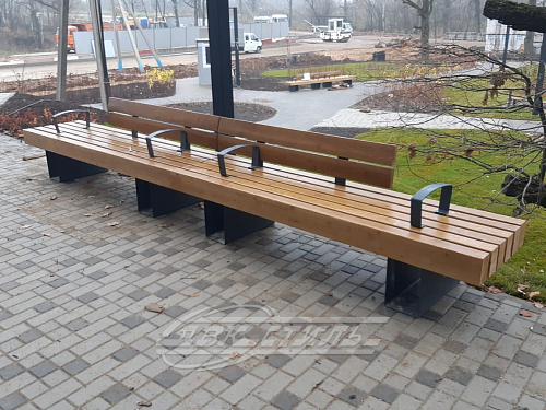 Скамейка стальная «Дон».  �2